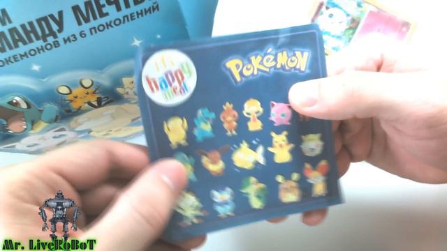 Mr. LiveRoBoT - Распаковка и Обзор Игрушки из Хэппи Мил McDonald's =ДЖИГГЛИПАФФ= [ПОКЕМОНЫ] смотреть онлайн