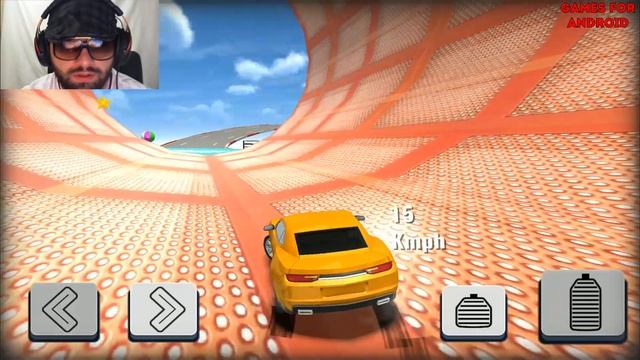 Mega Ramp Car Racing Stunts 3D - Impossible Tracks - Android Gameplay - Games for Android смотреть онлайн