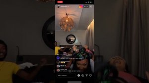 Megan Thee Stallion Rides Friend On IG Live !???