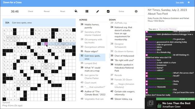 Ben Plays NY Times Crossword - Sunday 7/2/23 смотреть онлайн