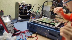 Замена процессора, LG 55LE5300, LD01D, EAX61766102