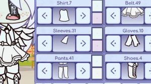 ?Топ 6 скинов в Gacha Life+1 скин мальчика?