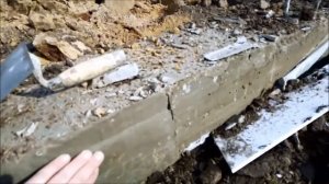 Гараж с погребом на сваях 4 часть в частном доме.