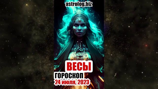 ВЕСЫ - гороскоп на 24 июля, 2023