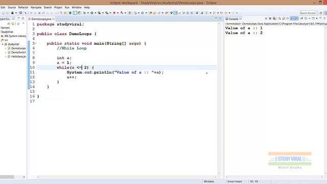 Java Tutorial 21- Loops in Java - Study Viral смотреть онлайн