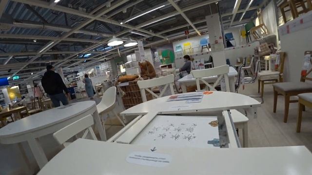 Икеа Теплый стан Москва/Небольшой обзор кухонь/Проект моей кухни смотреть онлайн