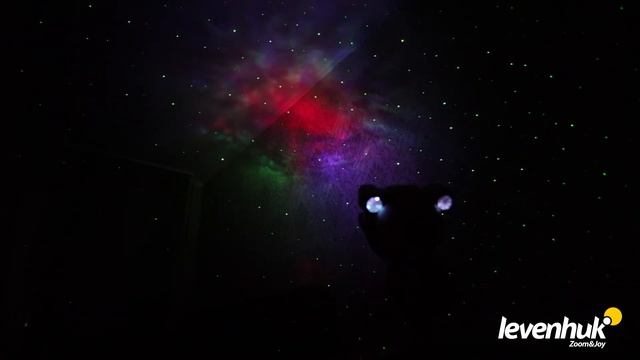 Астропланетарий Levenhuk LabZZ Star Sky P9 – работа проекций