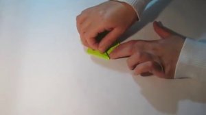 Как сделать прыгающую лягушку из прямоугольного листа