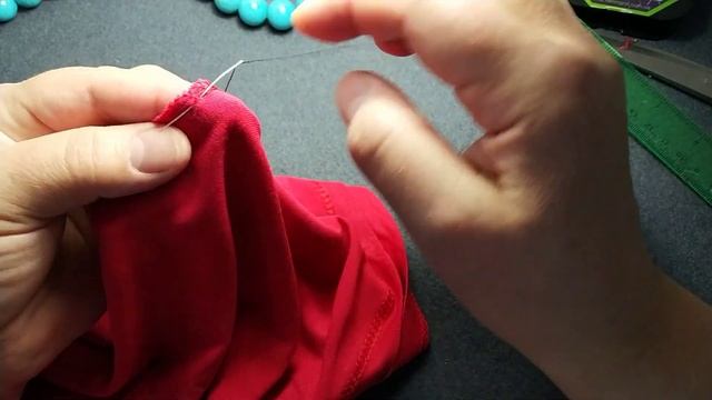 КАК ЗАШИТЬ ДЫРКУ. АККУРАТНО. НЕЗАМЕТНО. Зашить вещь по шву