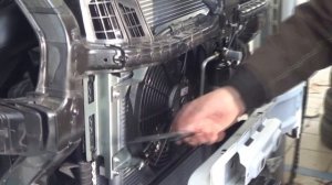 Установка кондиционера ЭЛИНЖ 9квт. в салон автобуса Ford Transit