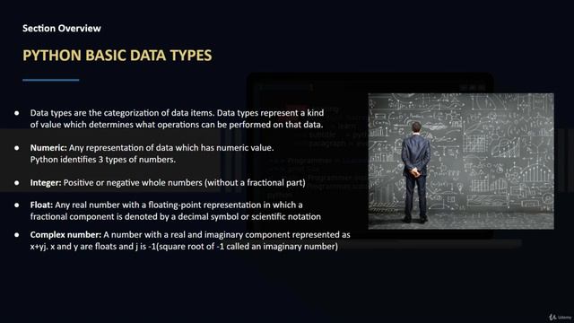 Basic Data Types Section Overview