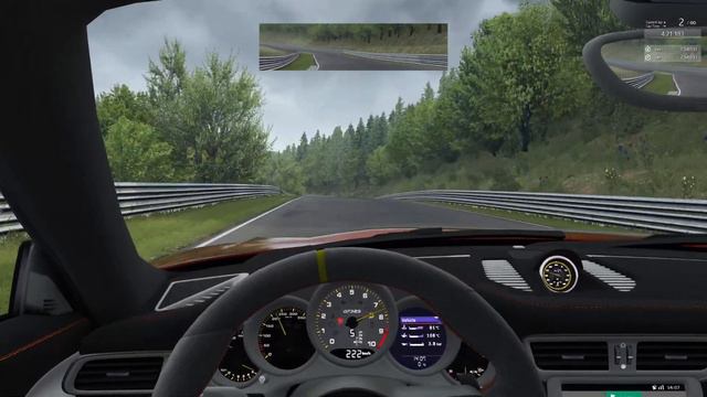 Asetto Corsa - Nürnburgring Tourist - Porsche 911 GT3 RS - 7:47:850 смотреть онлайн