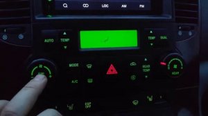 Kia Carnival 2 автодиагностика климат-контроля