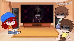 Luca React To Afton Family Memes || Fnaf || Gacha Club || Itz Tiger Kitty ||