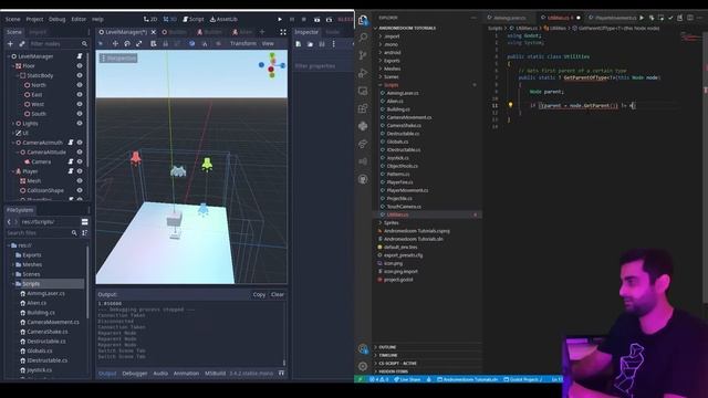 Get a Node's Parent By Type with Godot C# Extension Methods, Generics and Recursion