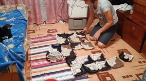 Бабушкин Коврик  ручной работы из старых  вещей , Квадратный коврик из тряпок /