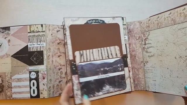 Ретро фотопапка. Скрапбукинг. Фотоальбом смотреть онлайн