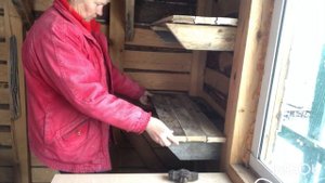 Как делаю полки в хозблоке я.