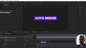 Авто Размер Шейпа под Текст в After Effects | Auto Resizing Box