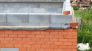 Строительство дома из газоблока. 1-я Часть. Высота первого этажа.