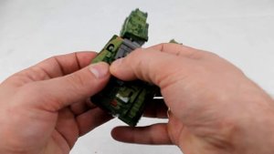 Как трансформировать робота в танк робот танк зеленый
