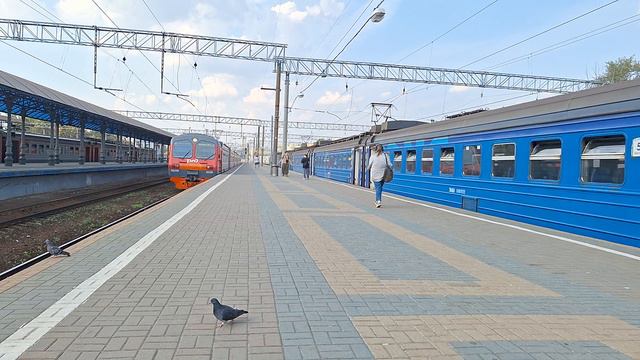 Ярославкий вокзал и ЭД4М смотреть онлайн