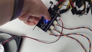 Реобас для вентиляторов с регулировкой оборотов 8 канальный