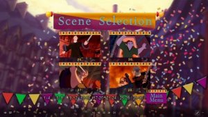 The Hunchback of Notre Dame UK DVD Menu Walkthrough (2002)