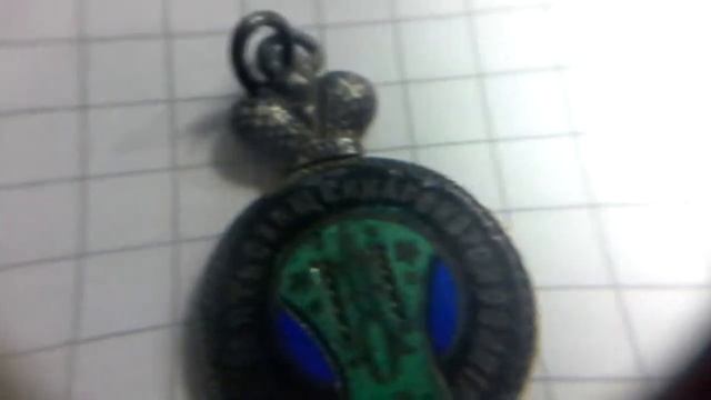 Жетон коронации Николая II. Серебро, горячая эмаль смотреть онлайн