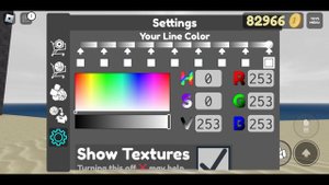 how to get multi-colored line(REALLY simple) | Fling Things and People