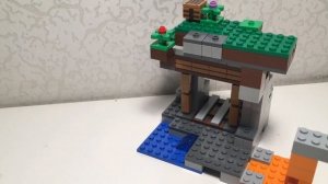 БАЦ… Обзор набора LEGO Minecraft «Заброшенная шахта»