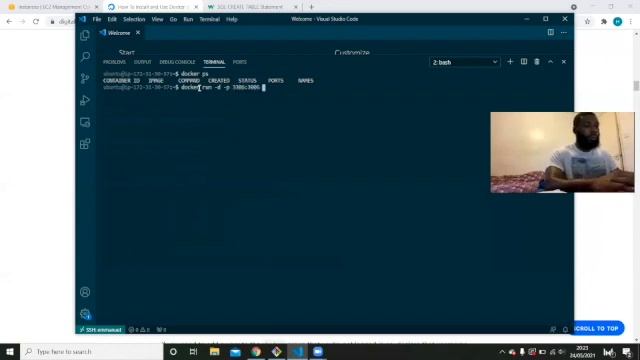 Using a docker container as a database - DevOps смотреть онлайн