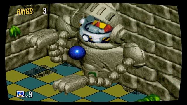 Sonic 3D. 02. Босс Древняя броня