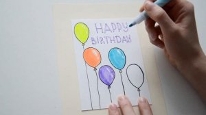 DIY ОТКРЫТКА на ДЕНЬ РОЖДЕНИЯ ПОДРУГЕ своими руками / Как сделать открытку