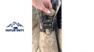 Мужские войлочные берцы