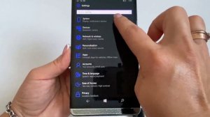 HP Elite X3 ( MS Windows 10 Mobile) Incoming call