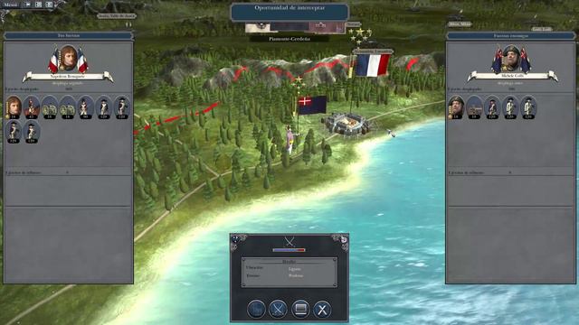 Napoleon total war español gameplay - Campaña cap. 1 смотреть онлайн