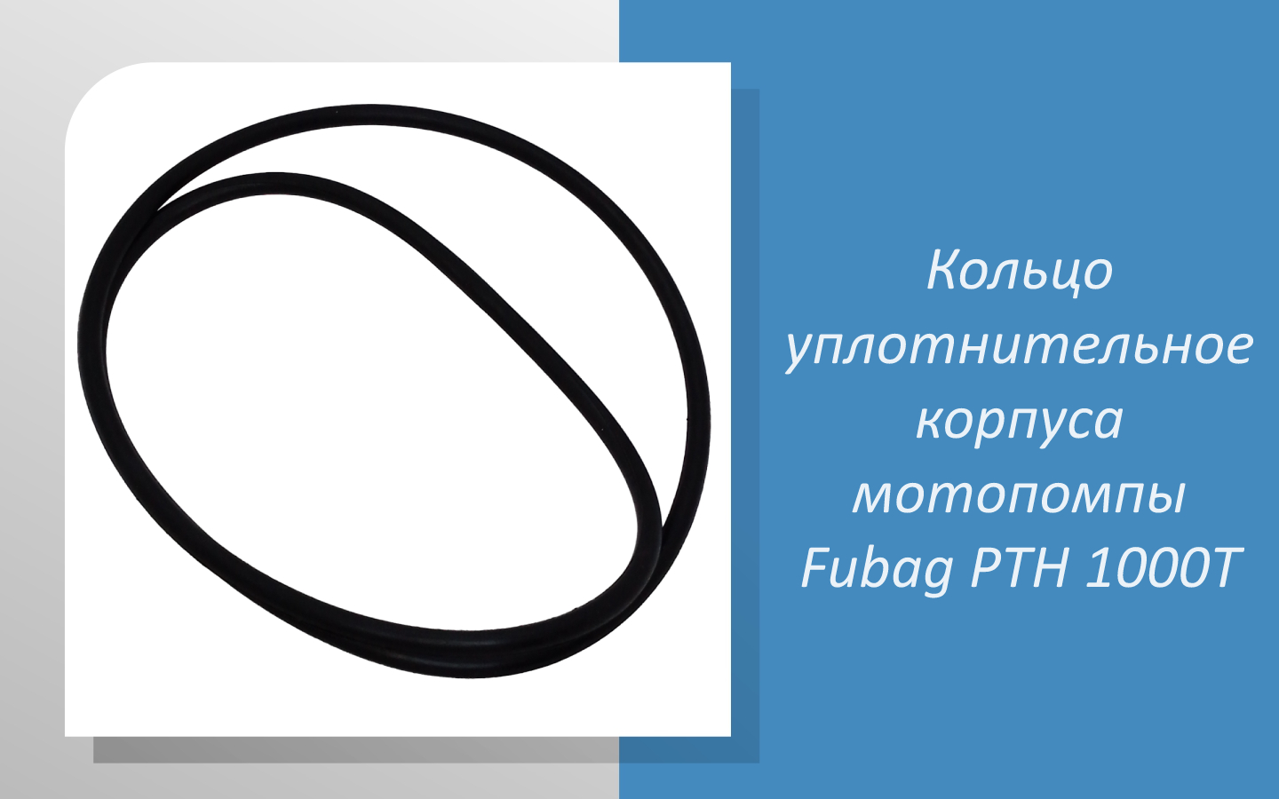 Кольцо уплотнительное корпуса мотопомпы Fubag PTH 1000T