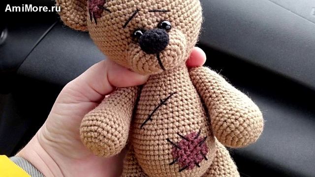 Амигуруми: схема Мишка Мишутка | Игрушки вязаные крючком