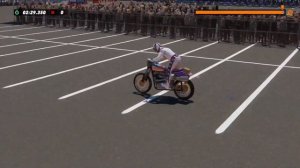 Evel Knievel jumps 14 Greyhound buses in the Trails Rising game. Updated.#evelknievel #trialsrising