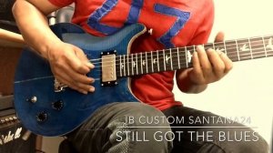 Gary moore-still got the blues(solo cover) JB Custom shop SANTANA24