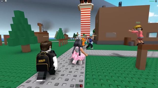 Natural Disasters IN ROBLOX Are After Us! смотреть онлайн
