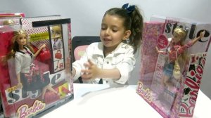 ♥ Шарнирная Барби с настоящими ресницами! Обзор на 6 кукол Барби. Barbie Fashion Style 2015