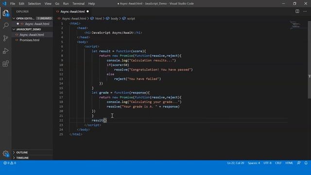 JavaScript Async Await Explained With Example | JavaScript Tutorial For Beginners | Simplilearn