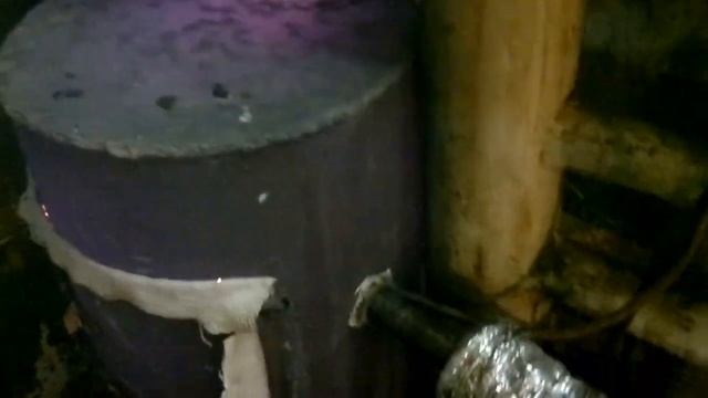 Самодельная печь на отработанном масле.mp4 смотреть онлайн