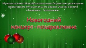 Новогодний концерт-поздравление