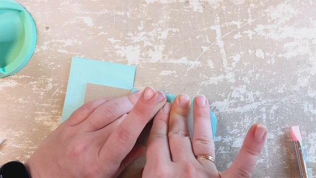 Как красиво обтянуть угол кожзамом / Скрапбукинг смотреть онлайн