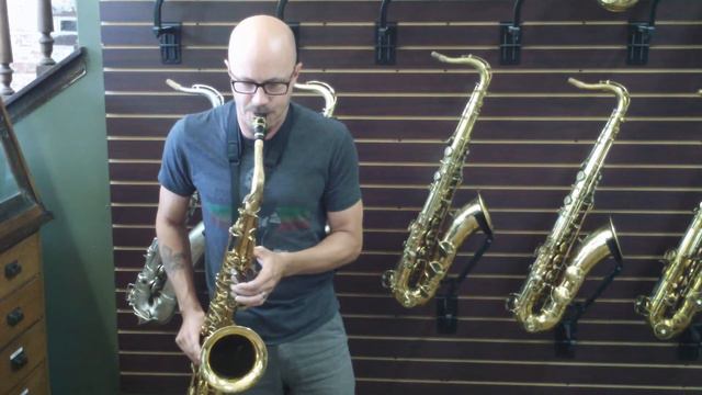 Selmer Mark VI Tenor Sax SN196726 смотреть онлайн