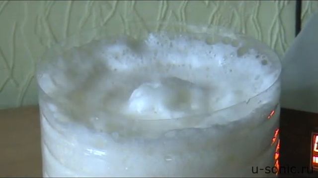 Ультразвуковое гашение пивной пены смотреть онлайн