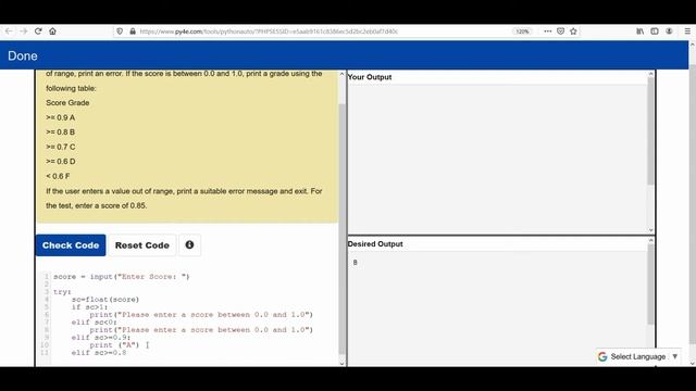 Coursera Python for Everybody EP-9 | Assignment 3.3 Solution (Week 5) | Shoeb Solves